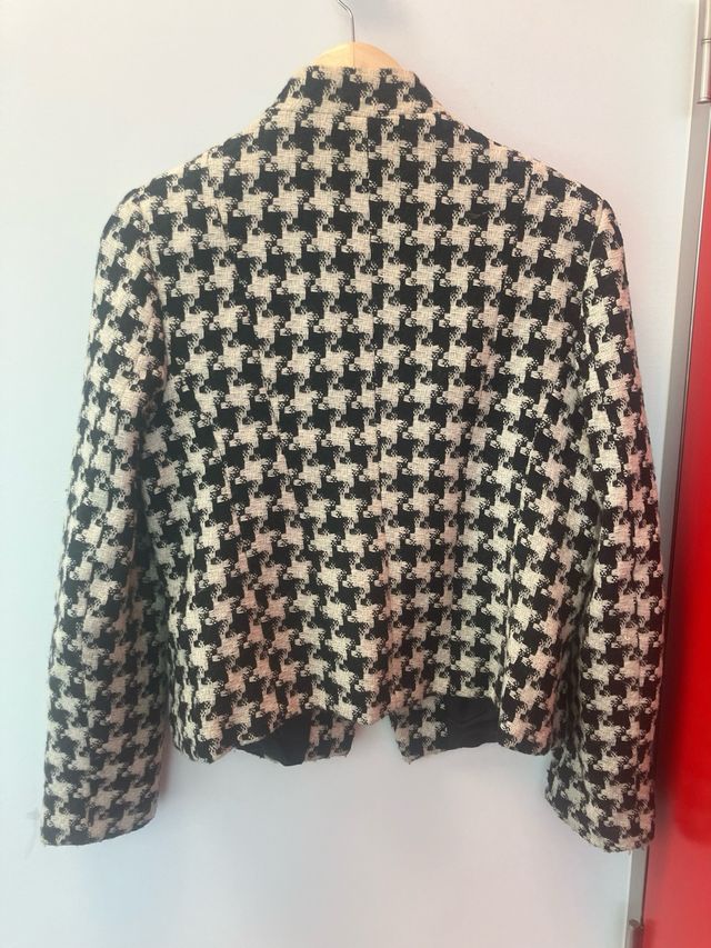 Chaqueta Houndstooth