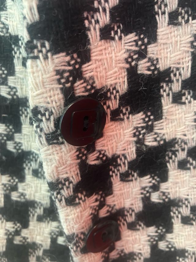 Chaqueta Houndstooth