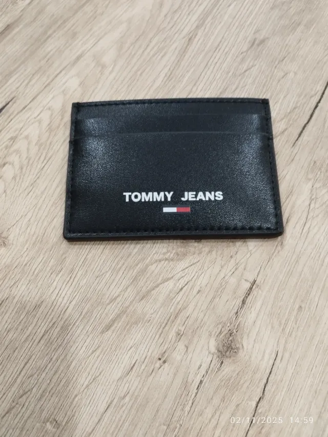 Porta carte Tommy Jeans nero