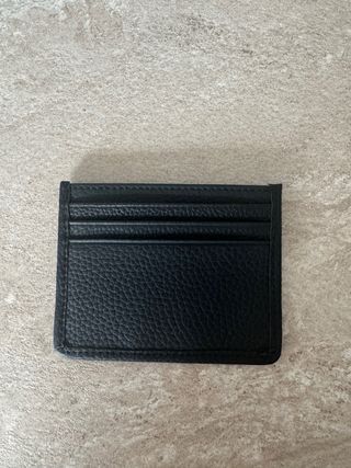 Billetera y Tarjetero piel para 8 tarjetas negro