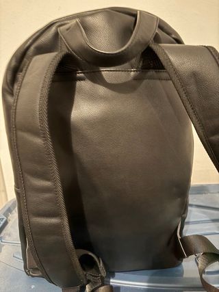 Mochila Piel Calvin Klein Negra