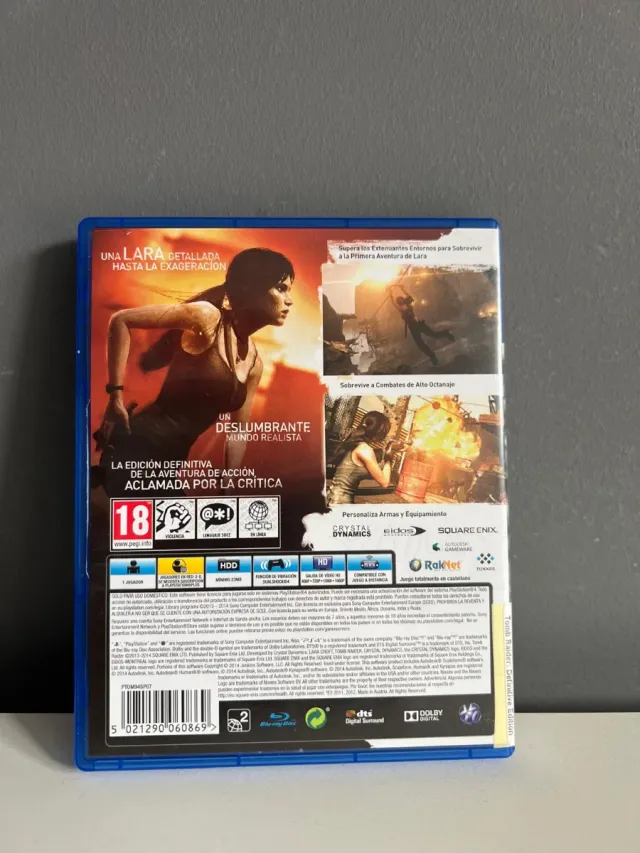 Tomb Raider Definitive Edition PS4