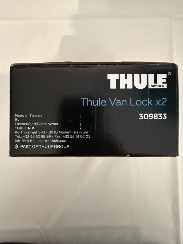 Thule Van Lock x2 - Seguridad antirrobo