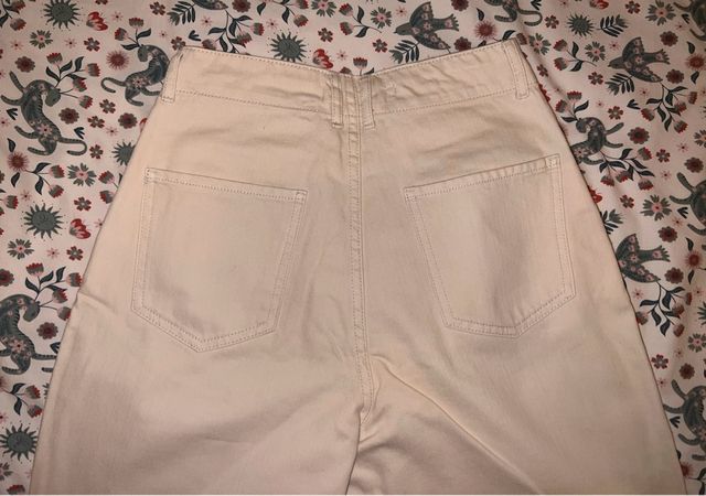 Jeans Mango Corina Beige