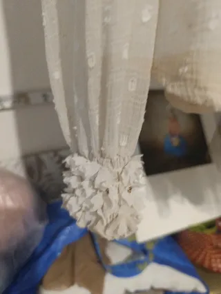 Conjunto Blusa Zara Beige y Marrón