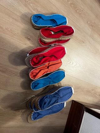 Alpargatas de colores