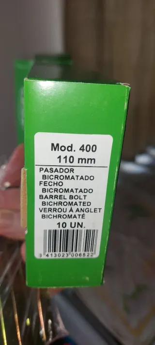 Pasador Bicromatado Mod. 400 110mm