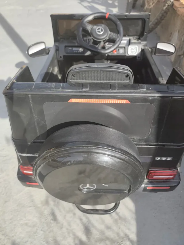 Coche Eléctrico Infantil Mercedes G63 Negro