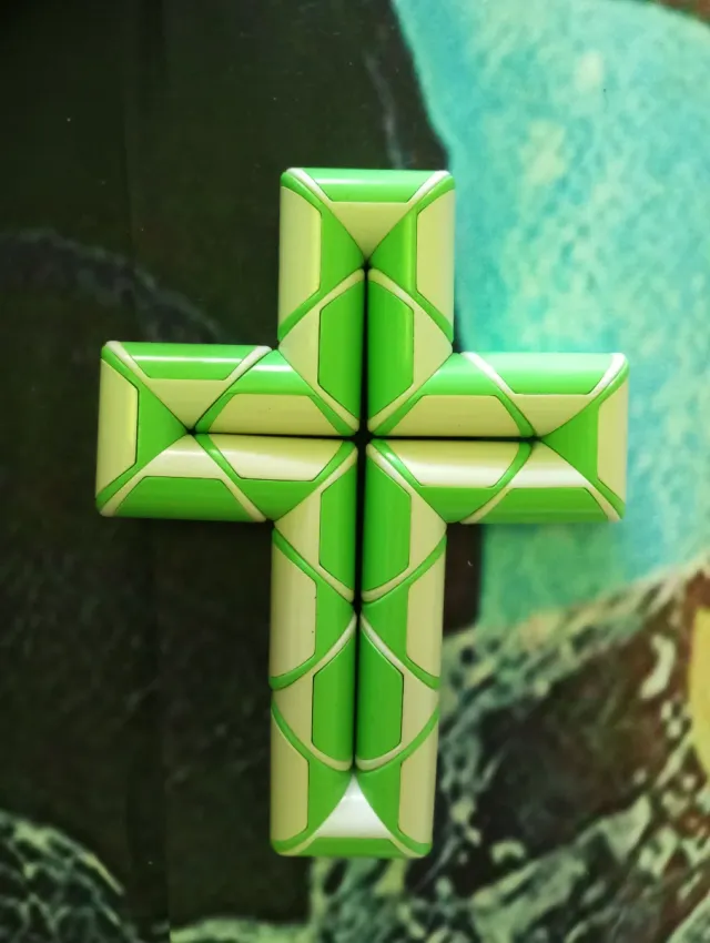 Juguete Cambia Formas Verde