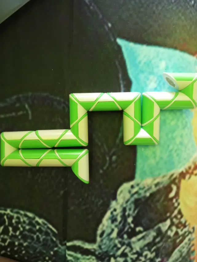 Juguete Cambia Formas Verde