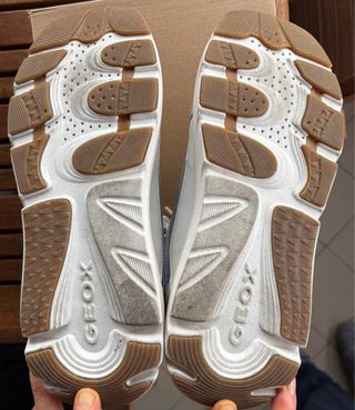 Geox Donna Beige/Argento Sneakers