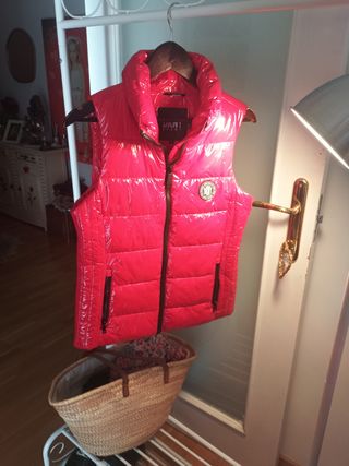 Chaleco Anorak Mujer DKNY Rojo Brillante