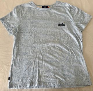 Camiseta Superdry azul claro