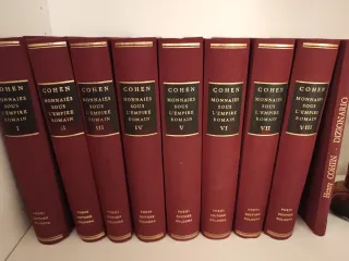 Catalogo Monete Romane Cohen 8 Volumi