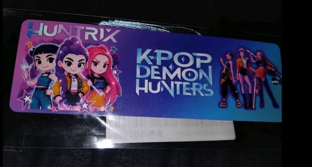 Lote K.Pop Demon Hunter Stickers y Pulsera