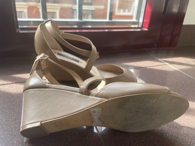 Sandalias Zendra Basic nude Talla 38