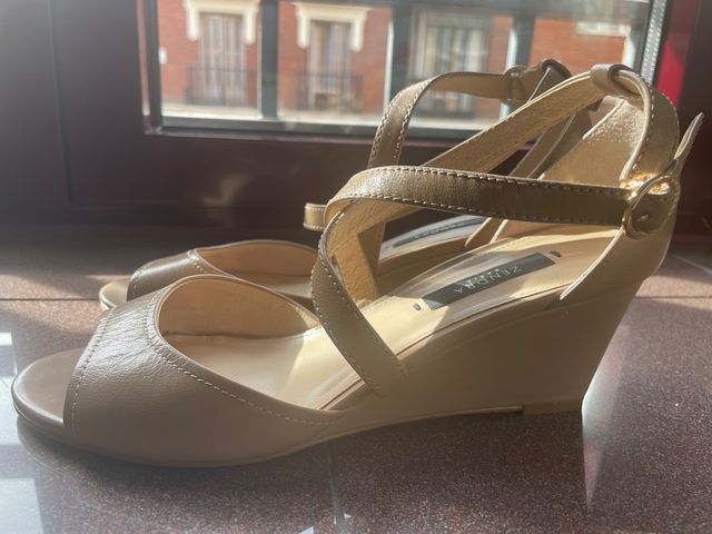 Sandalias Zendra Basic nude Talla 38