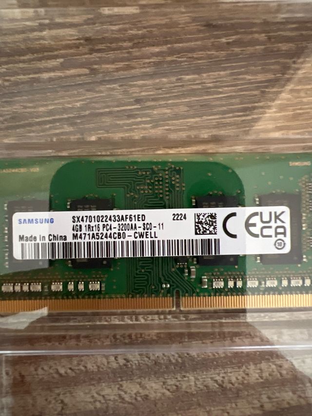 Memoria RAM Samsung DDR4 4GB 3200MHz