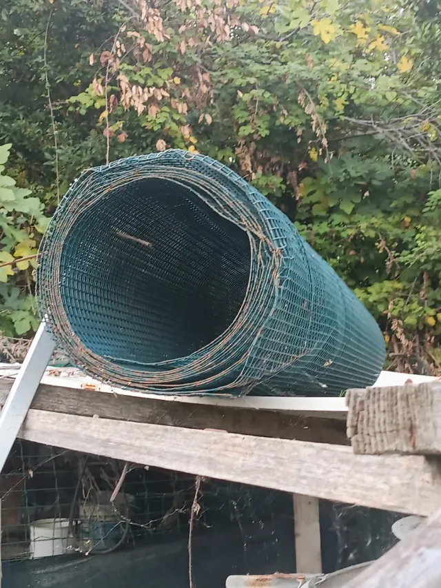 Rete metallica verde