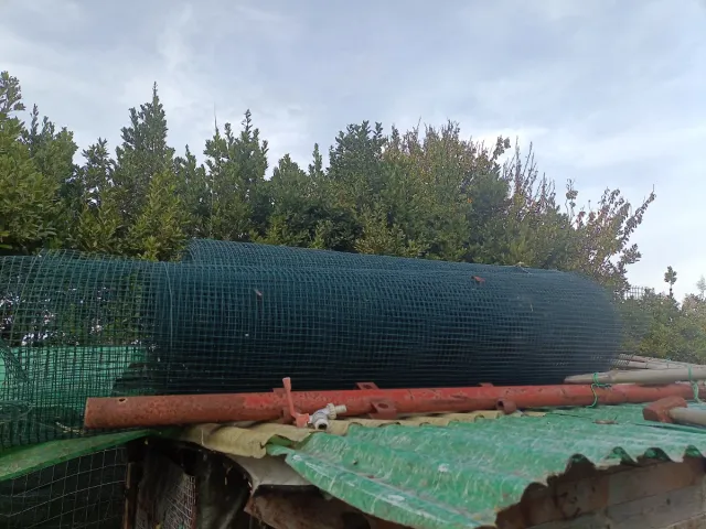 Rete metallica verde