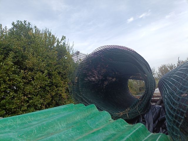 Rete metallica verde