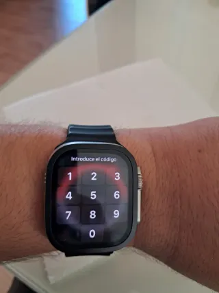 Apple Watch Ultra Negro/Plata