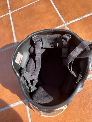 Casco táctico Airsoft con gafas