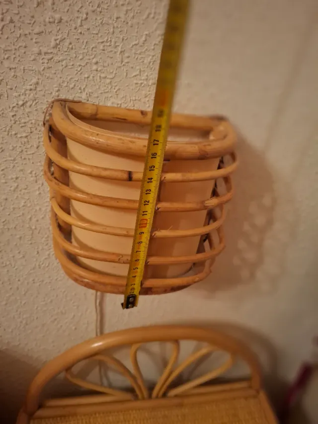 Muebles de ratán y bambú