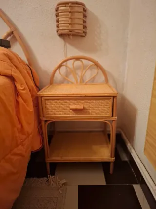 Muebles de ratán y bambú