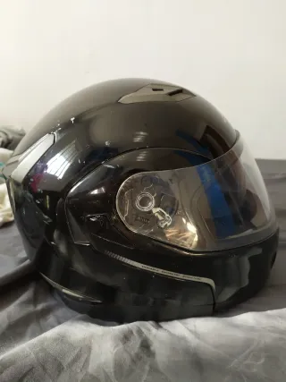 Casco Moto SHOKX Negro