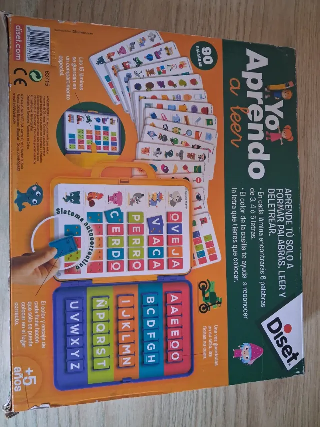 Juego educativo para aprender a Leer de Diset