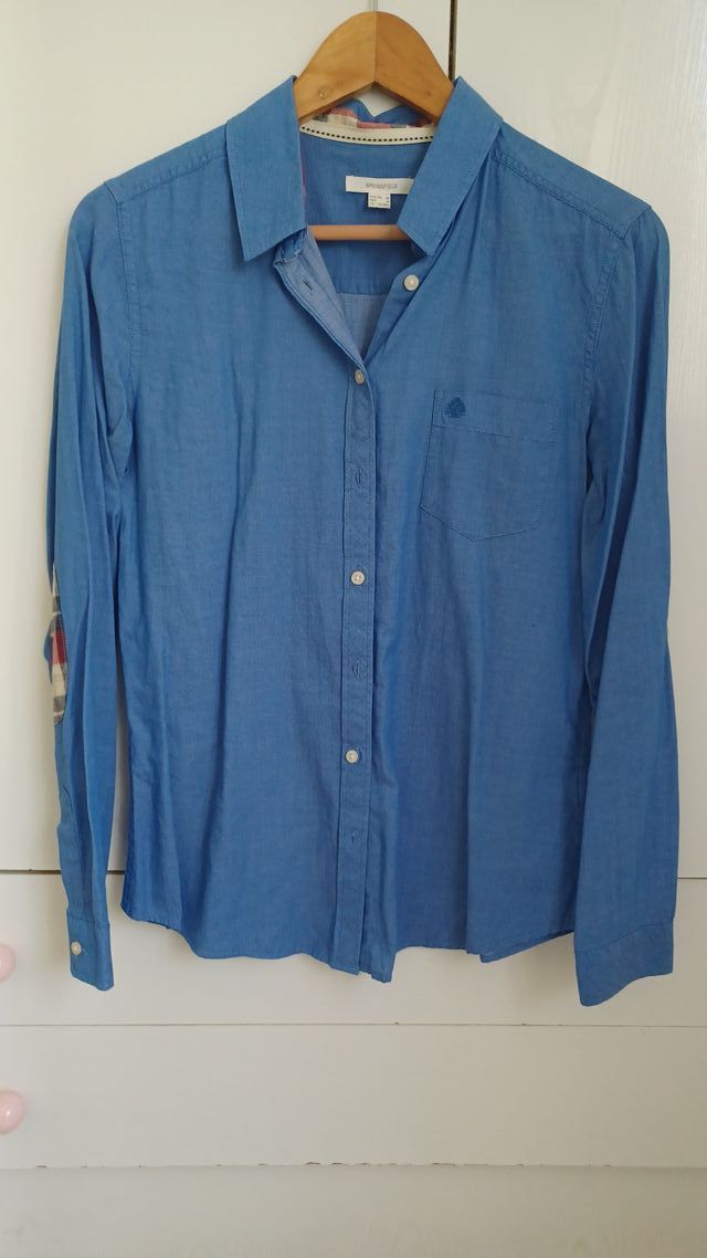 Camisa Springfield azul con coderas