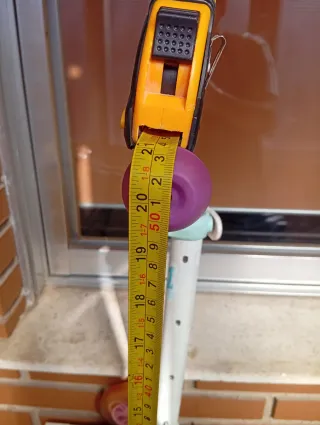 Patinete infantil 3 ruedas. Azul claro y rosa