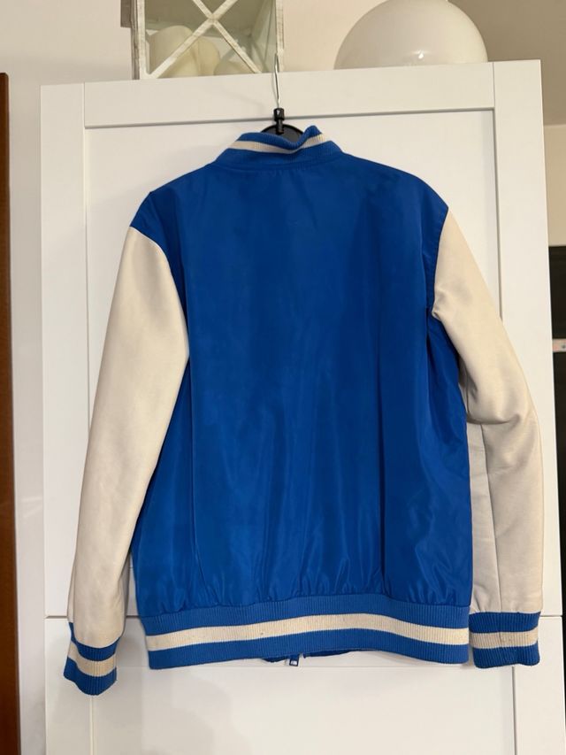 Bomber Chapter Young blu/bianca tg 8/10 anni