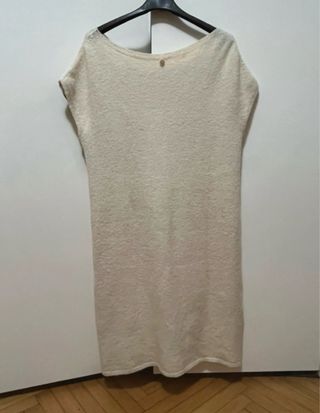 Vestito Liu Jo beige con pizzo nero