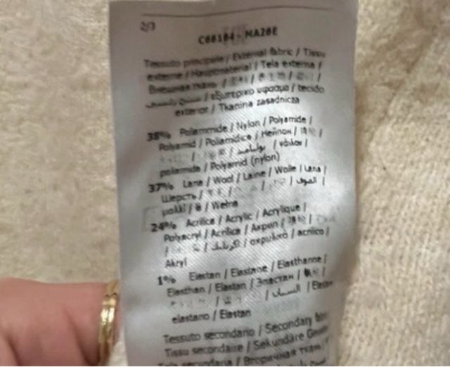 Vestito Liu Jo beige con pizzo nero