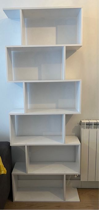 Librería blanca modular