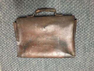 Maletín de cuero vintage (60s-80s)