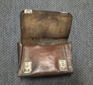 Maletín de cuero vintage (60s-80s)