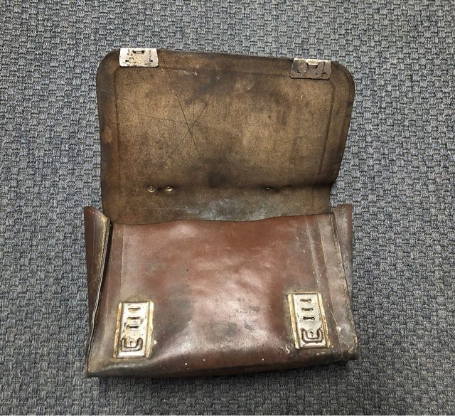 Maletín de cuero vintage (60s-80s)