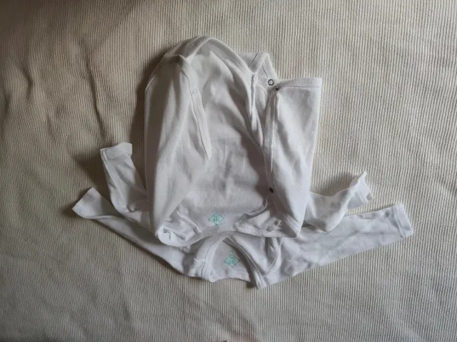 Lote 2 bodies recién nacido manga larga