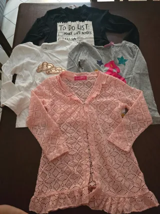 Set maglie bambina 6 anni