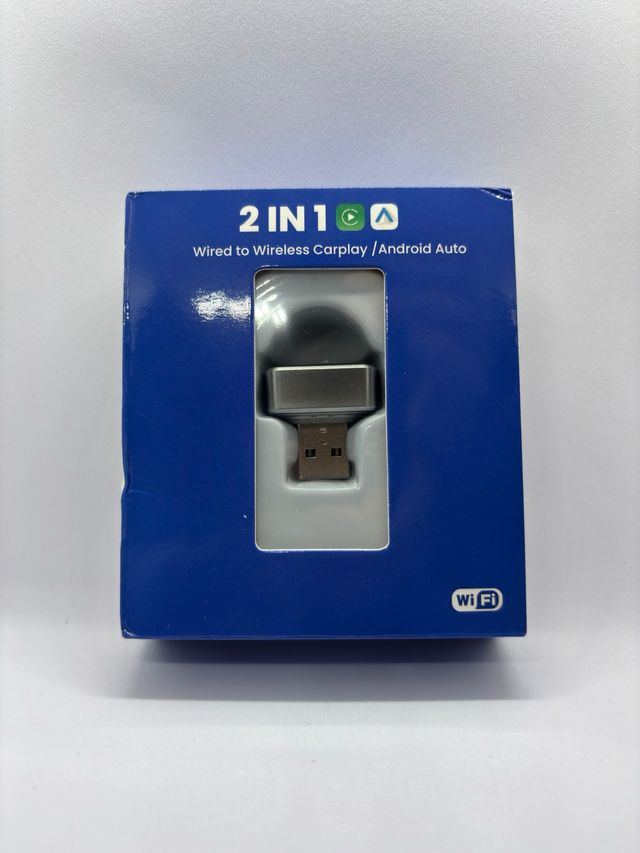 Adattatore CarPlay/Android Auto Wireless Grigio