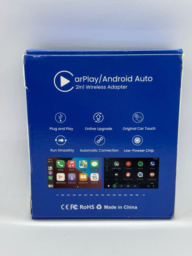 Adattatore CarPlay/Android Auto Wireless Grigio