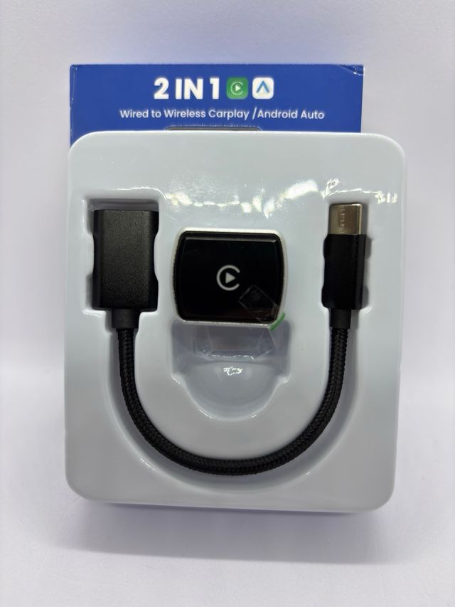 Adattatore CarPlay/Android Auto Wireless Grigio