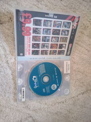 Black & White PC CD ROM EA Games Uk