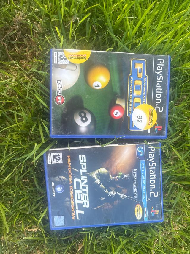 Giochi per PS2: Pool Championship e Splinter Cell