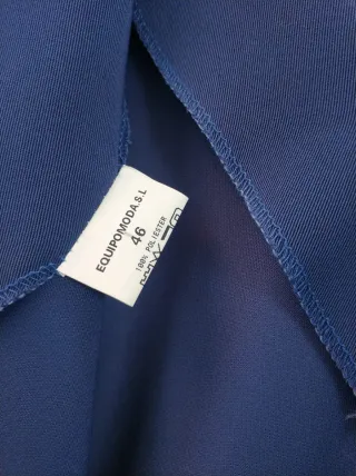 Conjunto Vestido y Chaqueta Azul