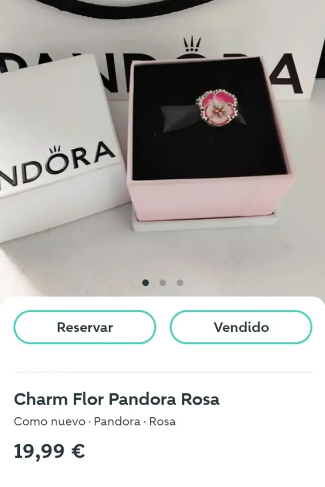 Pulsera y charm Pandora
