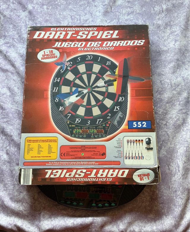 Diana electrónica G-40C con dardos